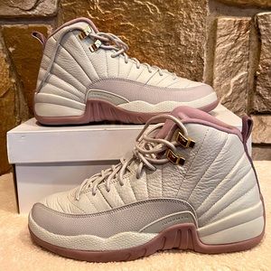 Jordan 12 Retro Heiress Plum Fog (GS)